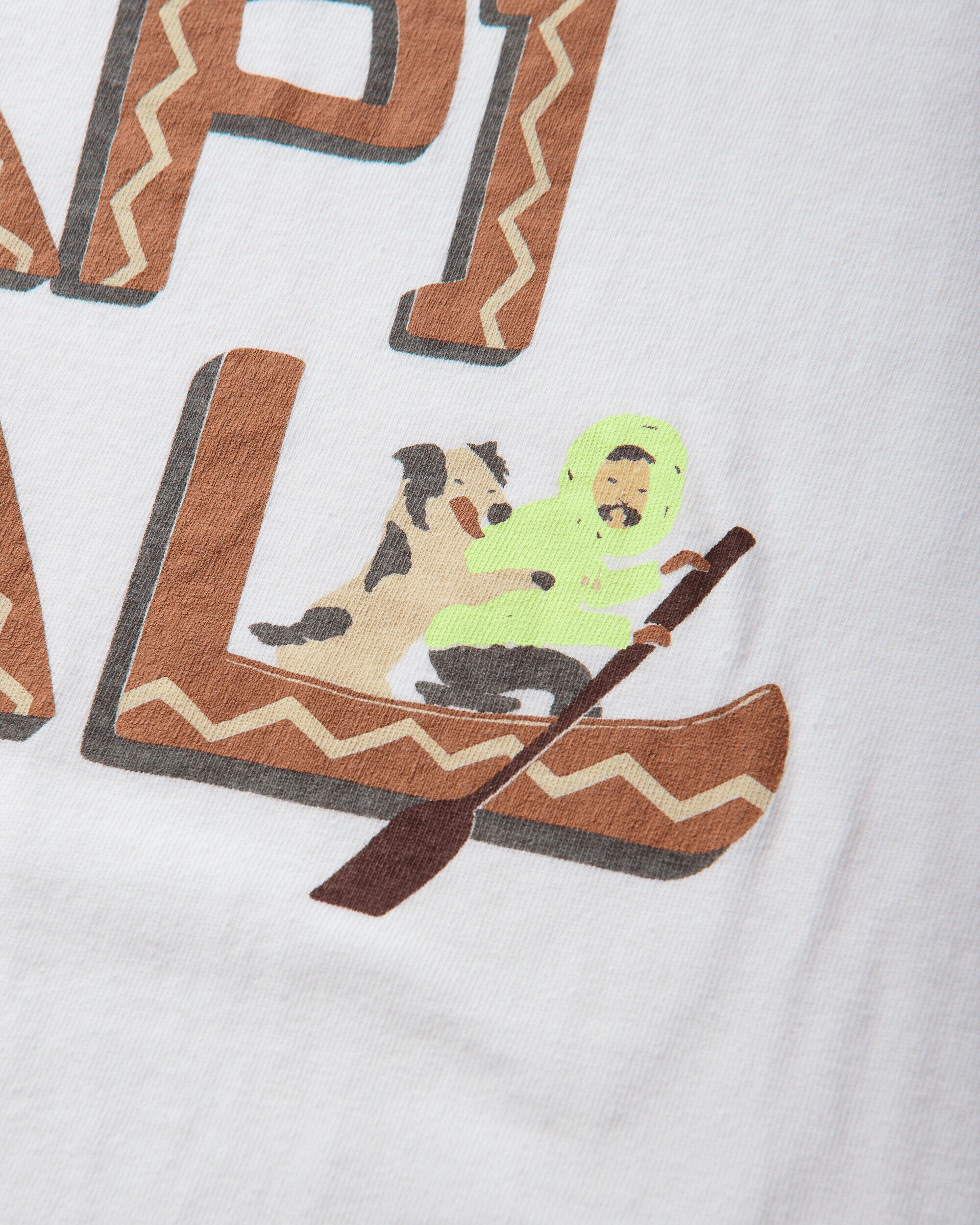 KAPITAL 20/-Jersey Crew T (Canoe Kapital) Brick T-Shirts Shortsleeve K2508SC005 BRICK