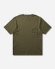 KAPITAL 20/-Jersey Pennant T (3Flags) Khaki T-Shirts Shortsleeve EK-1223SC KHAKI