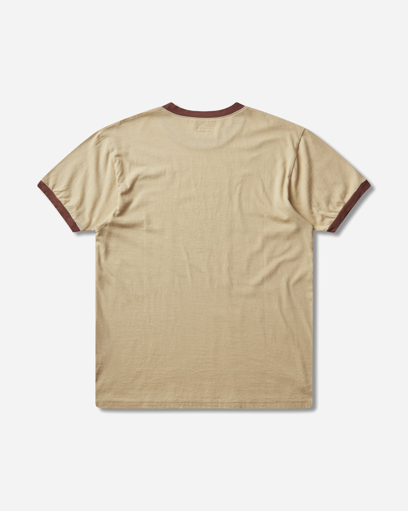 KAPITAL 20/-Jersey Ringer T ("T" Tiger) Beige T-Shirts Shortsleeve K2509SC062 BEIGE