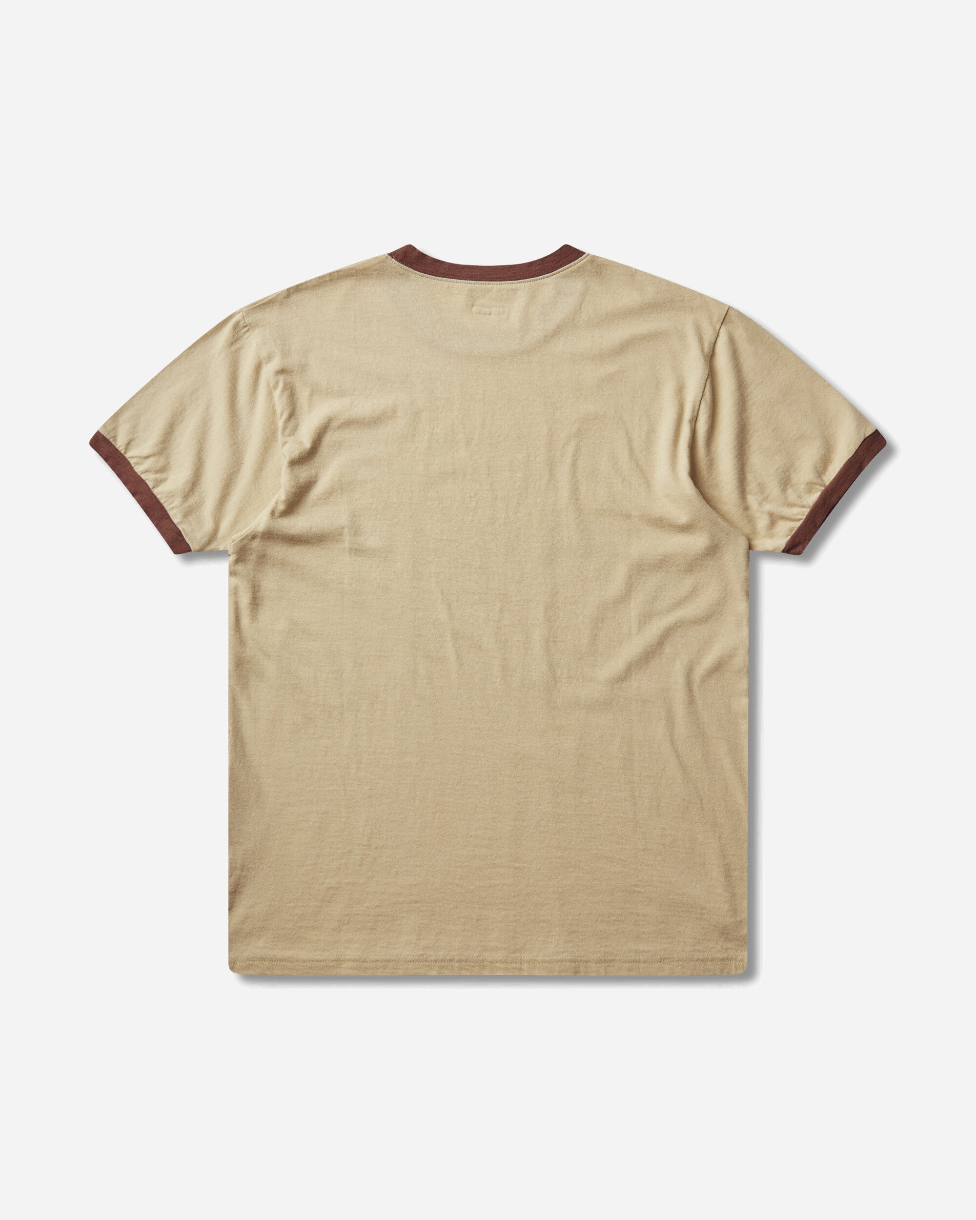 KAPITAL 20/-Jersey Ringer T ("T" Tiger) Beige T-Shirts Shortsleeve K2509SC062 BEIGE