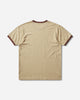 KAPITAL 20/-Jersey Ringer T ("T" Tiger) Beige T-Shirts Shortsleeve K2509SC062 BEIGE