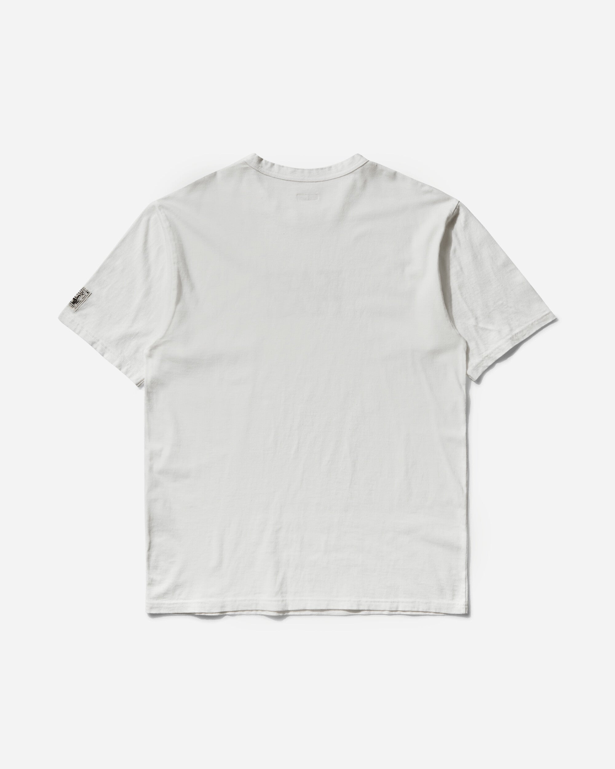 KAPITAL 20/-Jersey Rookie Crew T (Brackets Kap) White T-Shirts Shortsleeve EK-1480SC WHITE