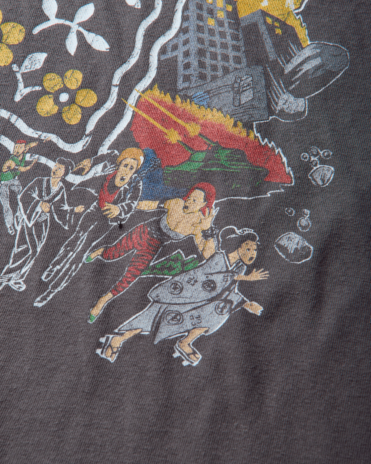 KAPITAL 20 Jersey Crew T Buster Peckish Bowy I-B T-Shirts Shortsleeve EK-1684SCB I-B