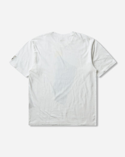 KAPITAL 20 Jersey Crew T Peckish Boro Piece White T-Shirts Shortsleeve K2603SC081 WHITE