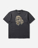 KAPITAL 20 Jersey Crew T Peckish Rain Skull Black T-Shirts Shortsleeve K2506SC233 BLACK