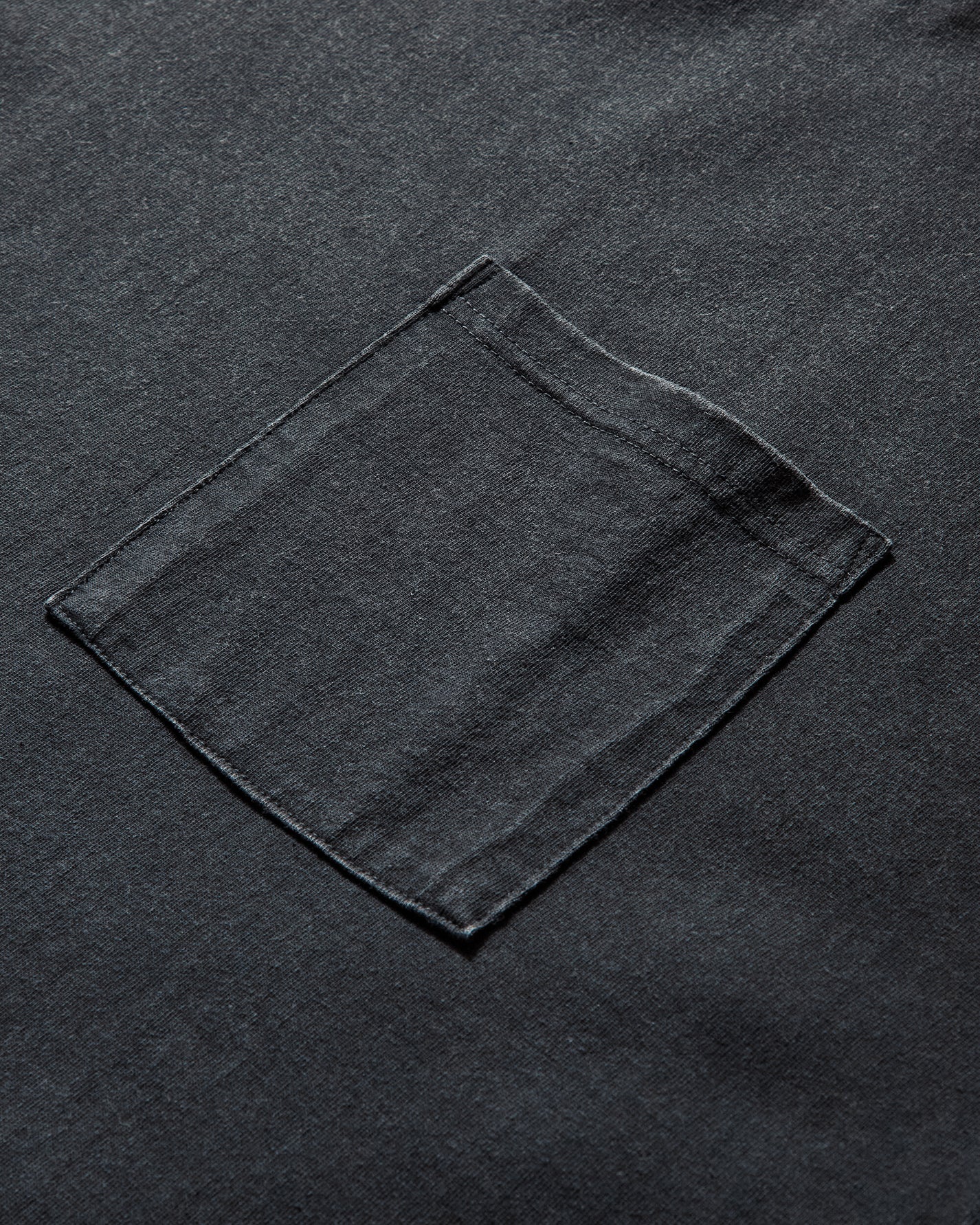 KAPITAL Jersey 2Tones Big Pocket T (Bone) Blkxpurple T-Shirts Shortsleeve EK-1446SC BLKXPURPLE