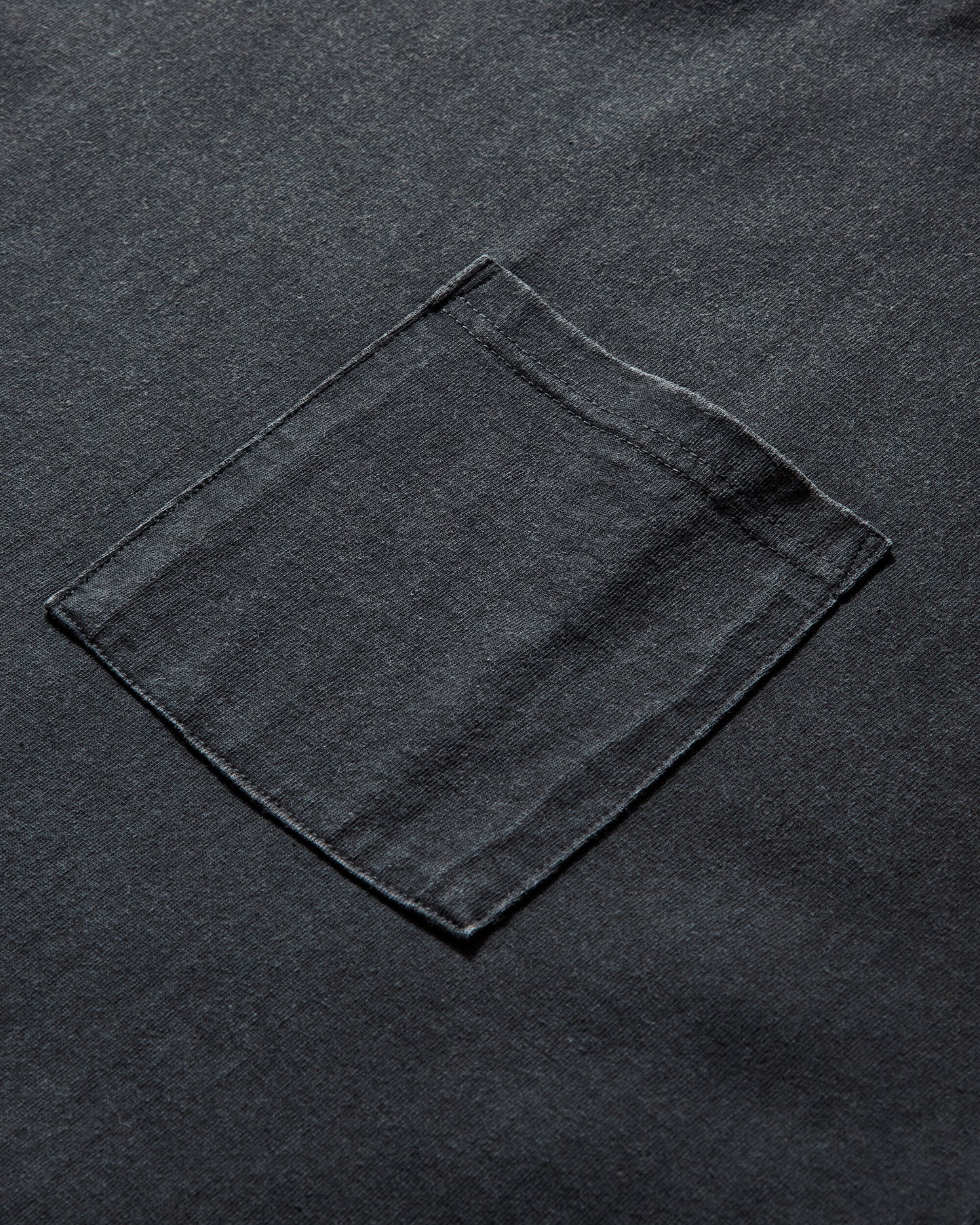 KAPITAL Jersey 2Tones Big Pocket T (Bone) Blkxpurple T-Shirts Shortsleeve EK-1446SC BLKXPURPLE