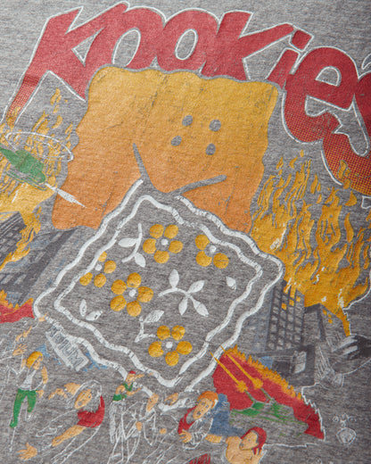KAPITAL Top Jersey Crew T (Buster Peckish Bowy) Gray T-Shirts Shortsleeve K2504SC163 GRAY