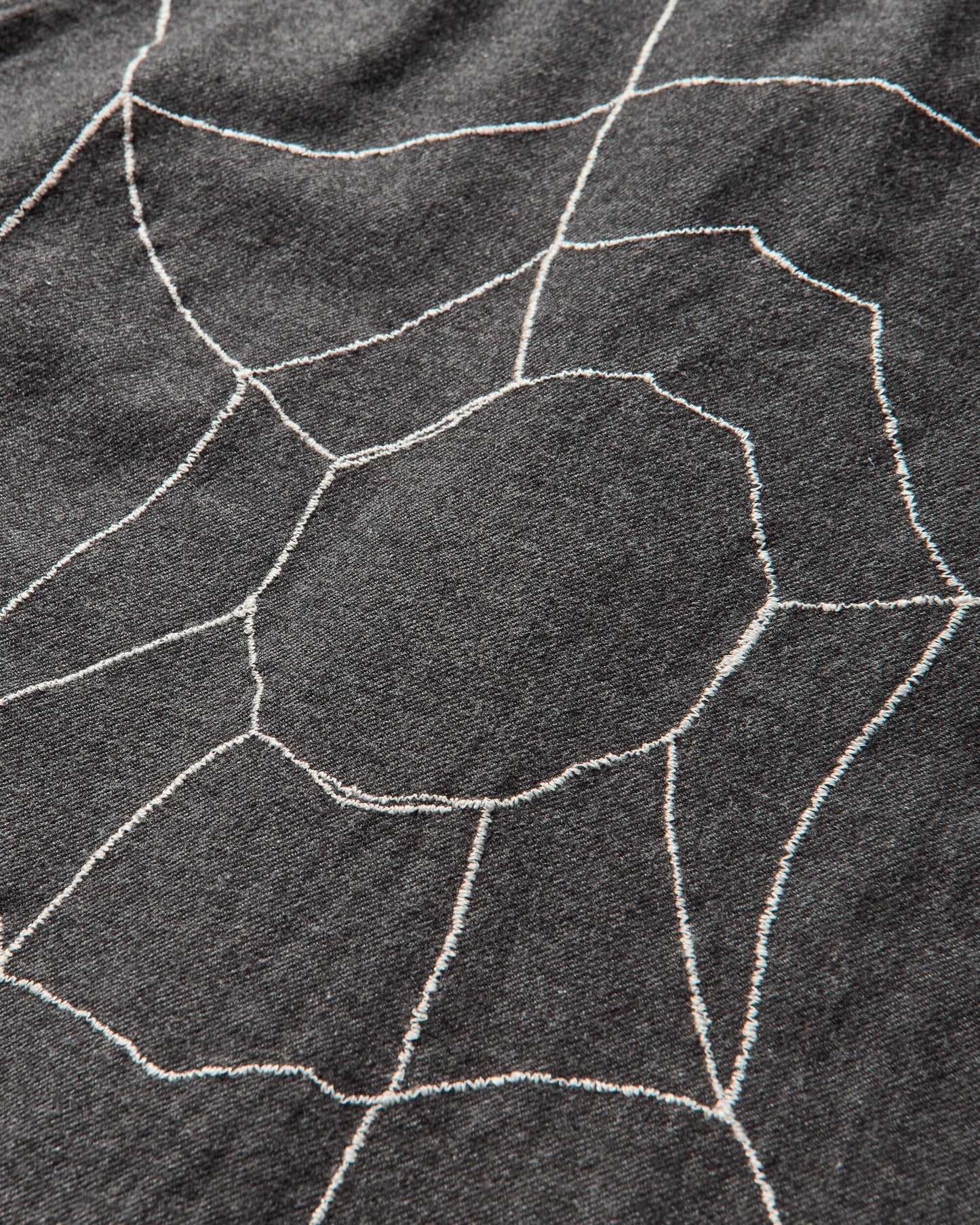 KAPITAL Cotton Wool Great Kountry Baseball Shirt Kountry Dream Catch Remake Dark Gray Shirts Shortsleeve Shirt K2505SS215 DARKGRAY