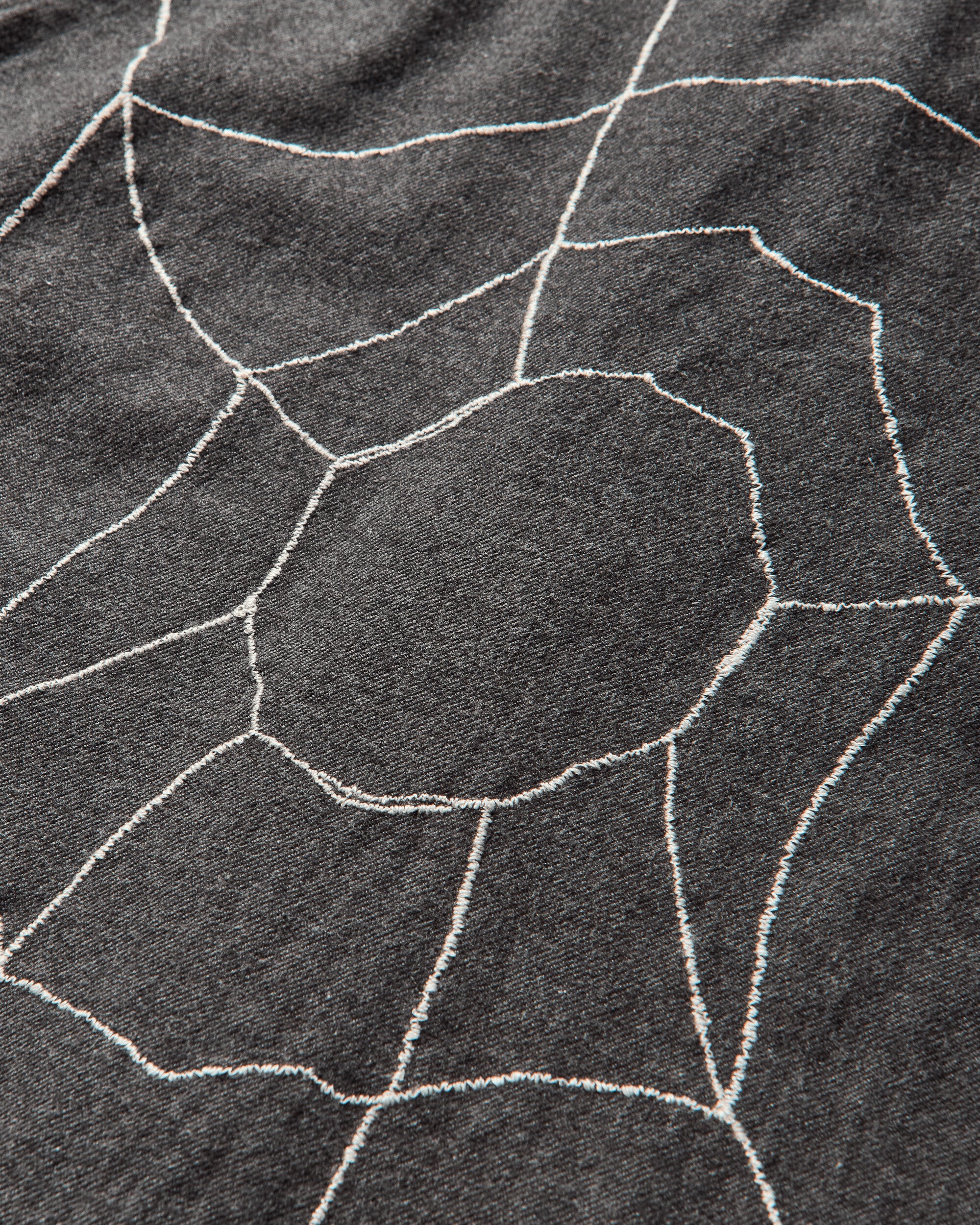 KAPITAL Cotton Wool Great Kountry Baseball Shirt Kountry Dream Catch Remake Dark Gray Shirts Shortsleeve Shirt K2505SS215 DARKGRAY