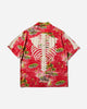 KAPITAL Rayon Kamekameha Bone Aloha Shirt Red Shirts Shortsleeve Shirt EK-1214SS RED
