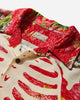 KAPITAL Rayon Kamekameha Bone Aloha Shirt Red Shirts Shortsleeve Shirt EK-1214SS RED