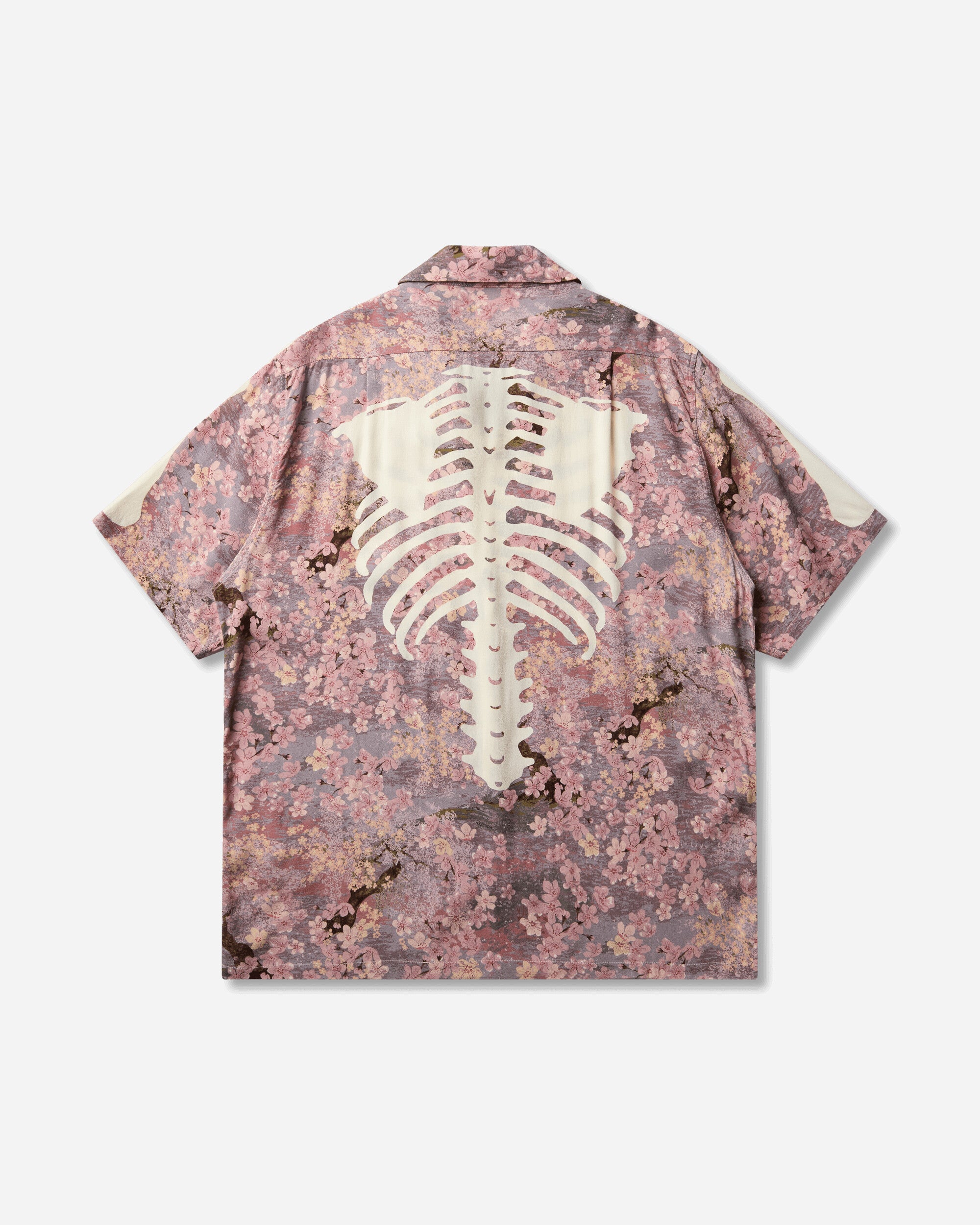 KAPITAL Rayon Sakura-Bone Aloha Shirt Gray Shirts Shortsleeve Shirt K2503SS049 GRAY