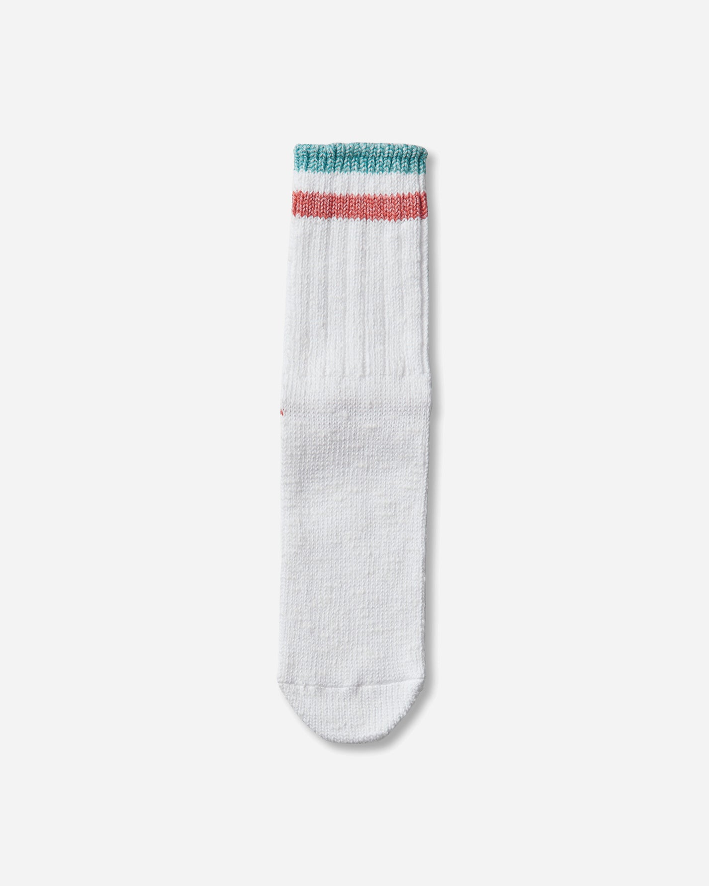 KAPITAL 60 Yarns Ivy Rainbowy Happy Heel-Hold Socks White - Pink Underwear Socks K2504XS534 WHTXPNK