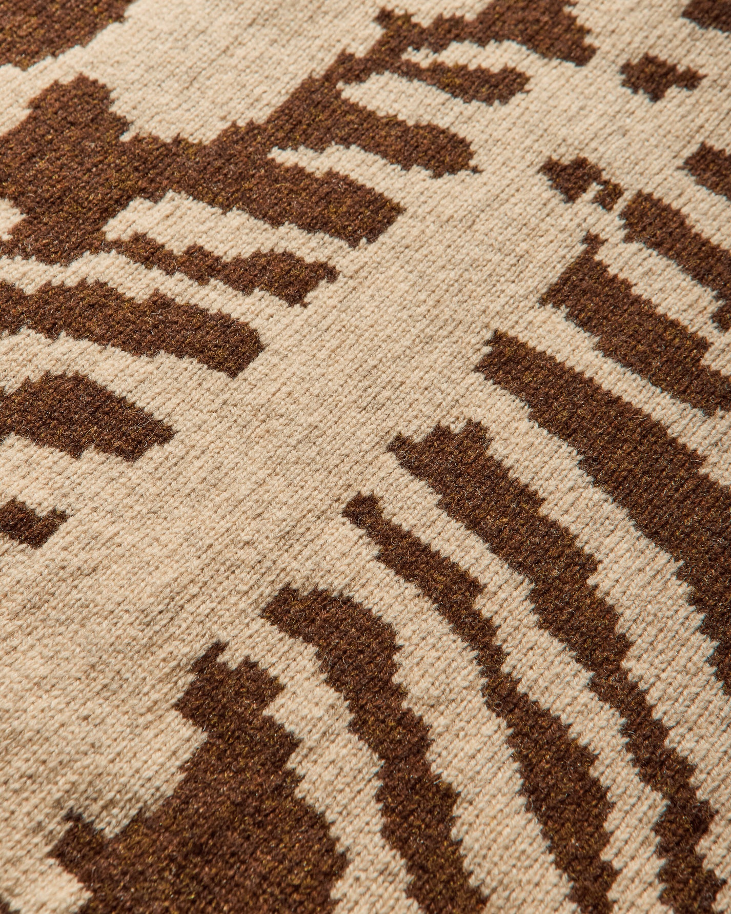 KAPITAL 5G Wool Bone Hood Sweater Brown Knitwears Sweaters K2410KN079 BROWN