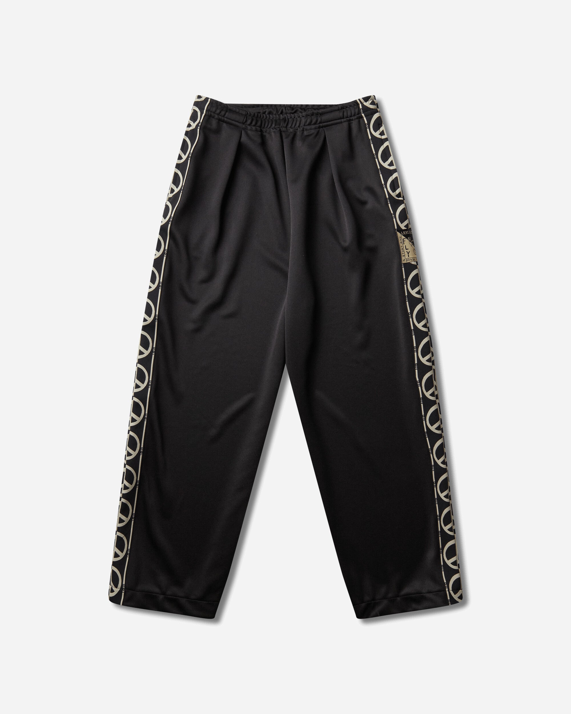 KAPITAL Smooth Jersey Th.D.D. Baggy Track Jkt Black Pants Sweatpants K2503LP107 BLACK