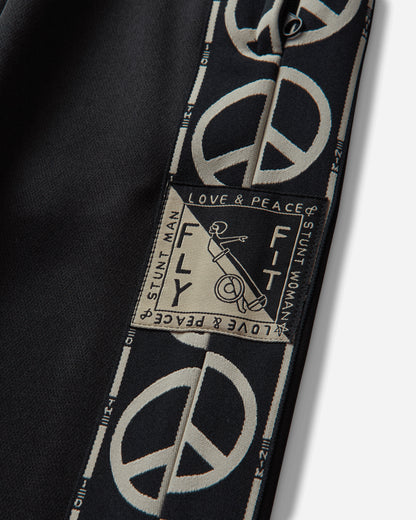 KAPITAL Smooth Jersey Th.D.D. Baggy Track Jkt Black Pants Sweatpants K2503LP107 BLACK