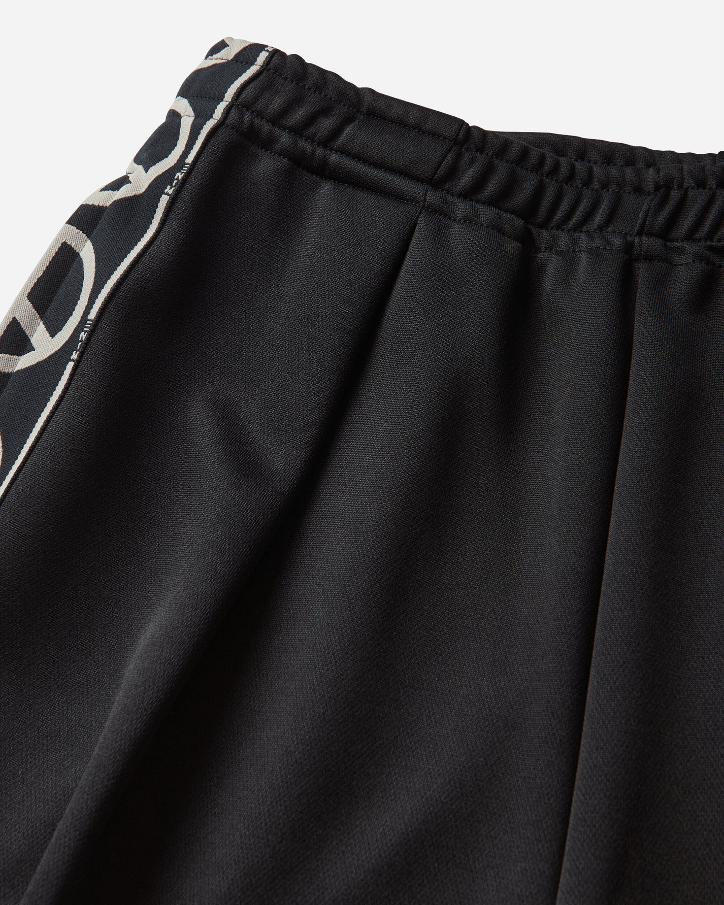 KAPITAL Smooth Jersey Th.D.D. Baggy Track Jkt Black Pants Sweatpants K2503LP107 BLACK