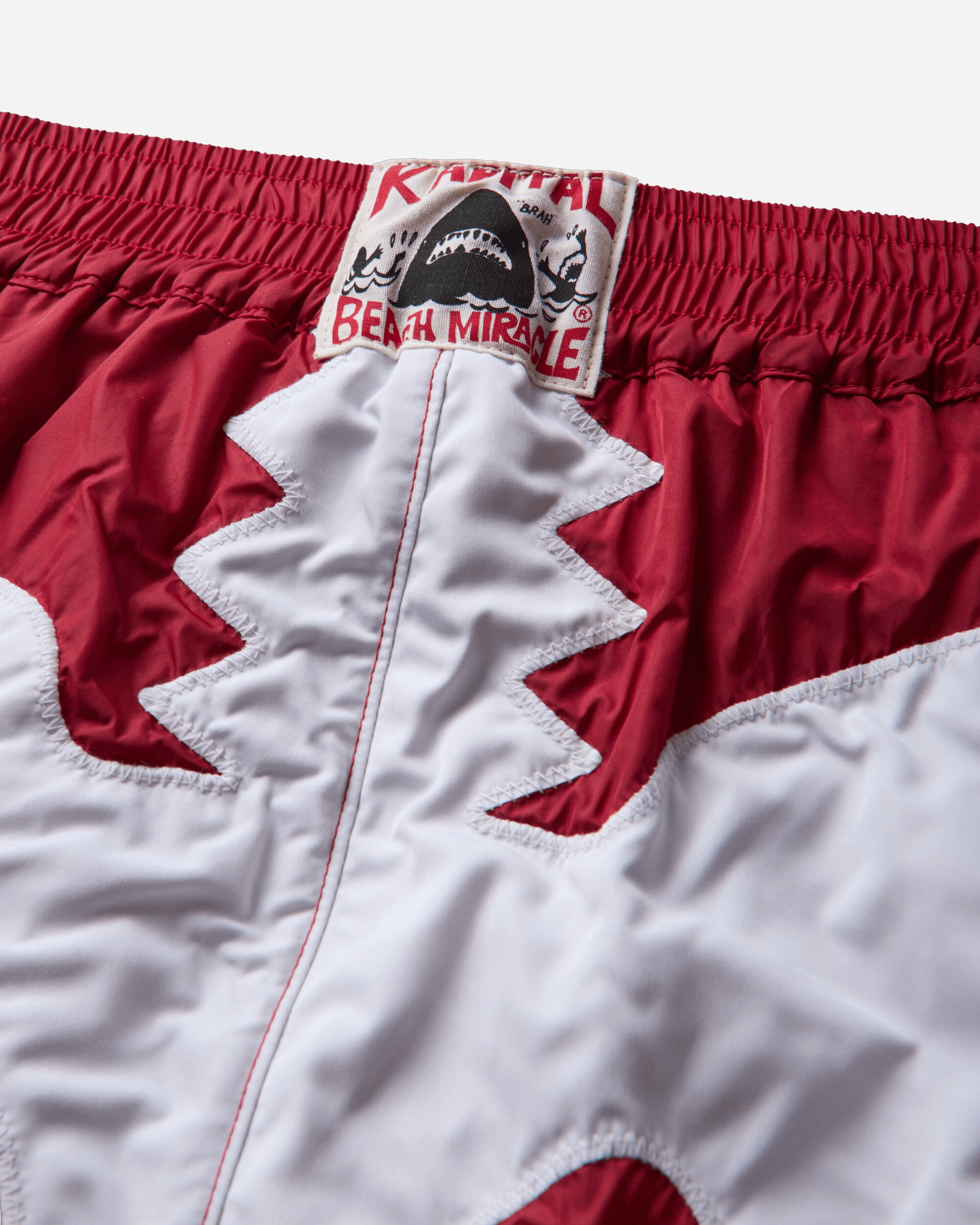 KAPITAL Nylon Bone Swimsuit Red Swimwear Swim Trunks K2503SP520 RED