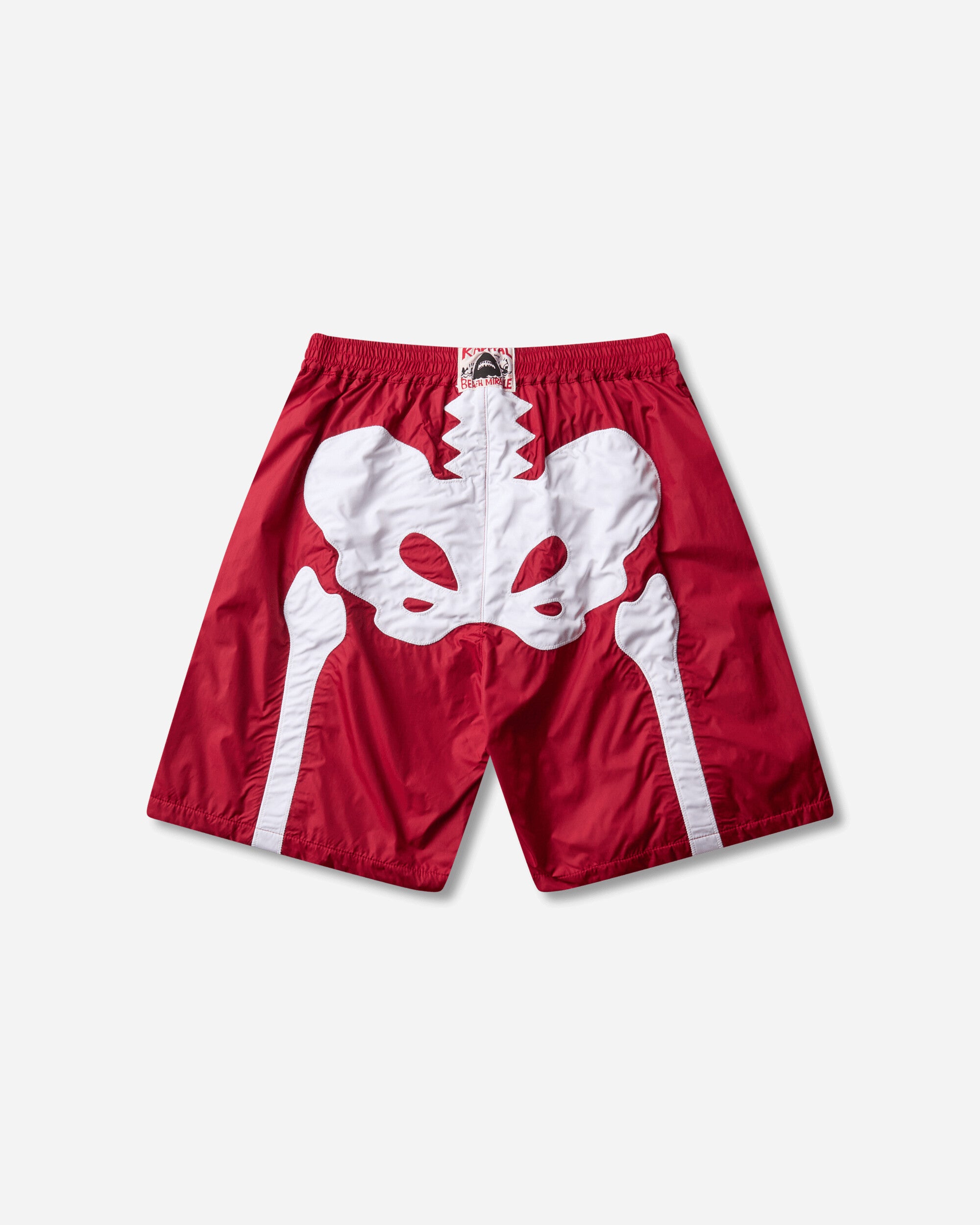 KAPITAL Nylon Bone Swimsuit Red Swimwear Swim Trunks K2503SP520 RED
