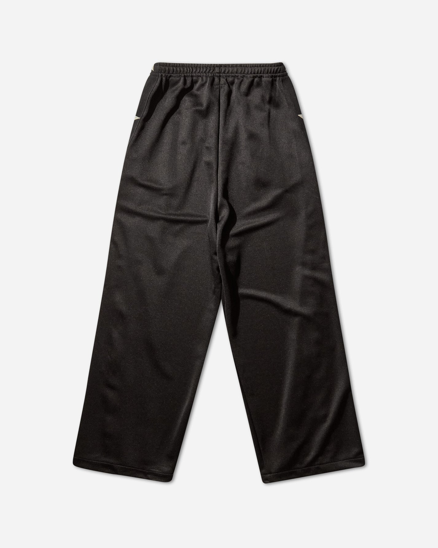 KAPITAL Smooth Jersey Stantman&Woman Baggy Track Pants Black Pants Track Pants K2410LP107 BLACK