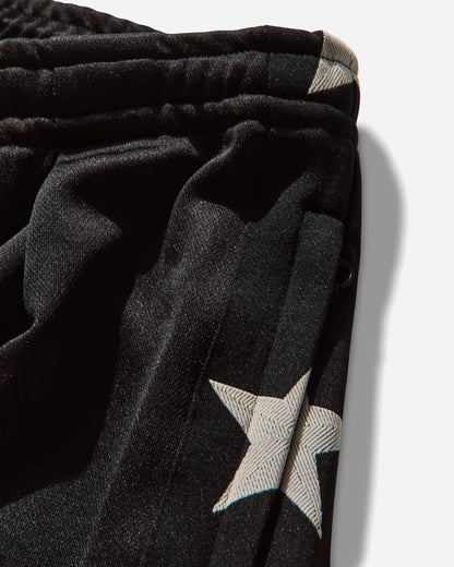 KAPITAL Smooth Jersey Stantman&Woman Baggy Track Pants Black Pants Track Pants K2410LP107 BLACK