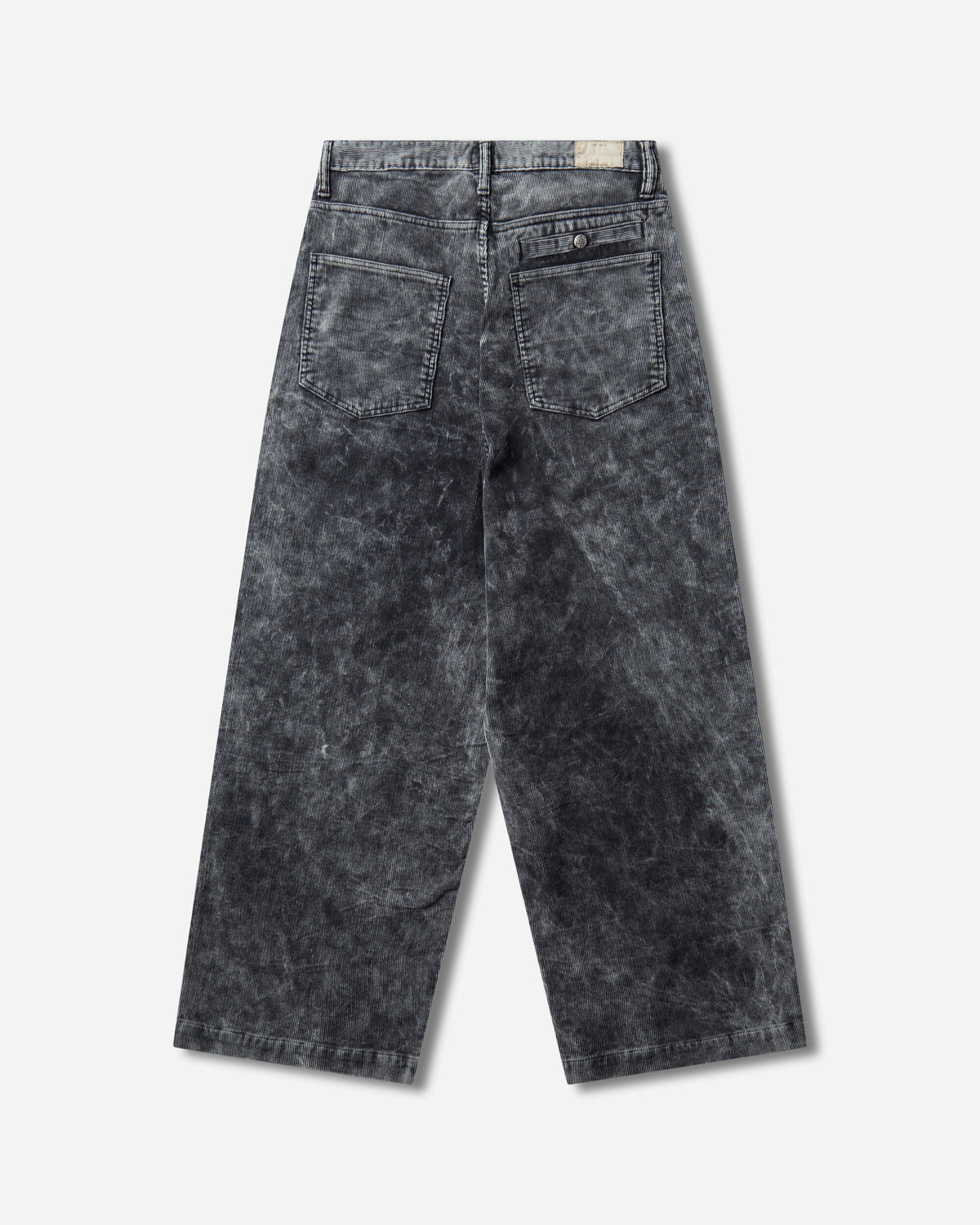 KAPITAL 14W Corduroy Boogie Day Port Baggy Pants Black Pants Trousers K2509LP087 BLACK