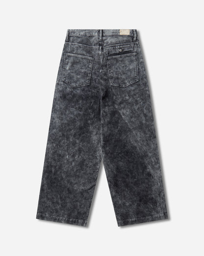KAPITAL 14W Corduroy Boogie Day Port Baggy Pants Black Pants Trousers K2509LP087 BLACK