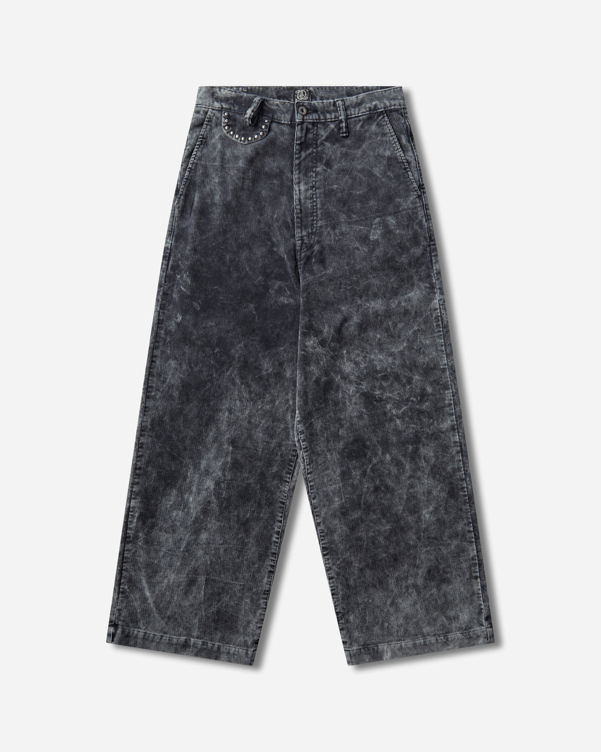KAPITAL 14W Corduroy Boogie Day Port Baggy Pants Black Pants Trousers K2509LP087 BLACK