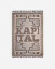KAPITAL Kapital Speakeasy Blanket Brownbeige Textile Blankets and Throws K2411XG552 BROWNBEIGE