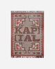 KAPITAL Kapital Speakeasy Blanket Red Textile Blankets and Throws K2411XG552 RED
