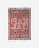 KAPITAL Kapital Speakeasy Blanket Red Textile Blankets and Throws K2411XG552 RED
