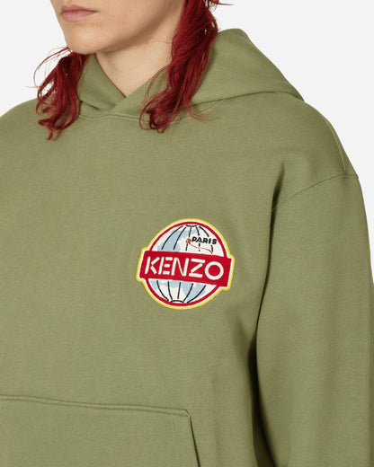 KENZO Paris Kenzo Hooded Sweatshirt Sage Green Sweatshirts Hoodies FD65SW0914MV 61
