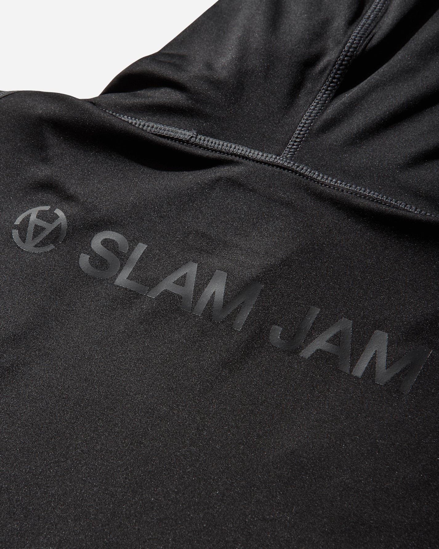 Kappa Kappa Kombat Footbal Jersey x Slam Jam Balaclava LS Black T-Shirts Longsleeve 35274KW A00