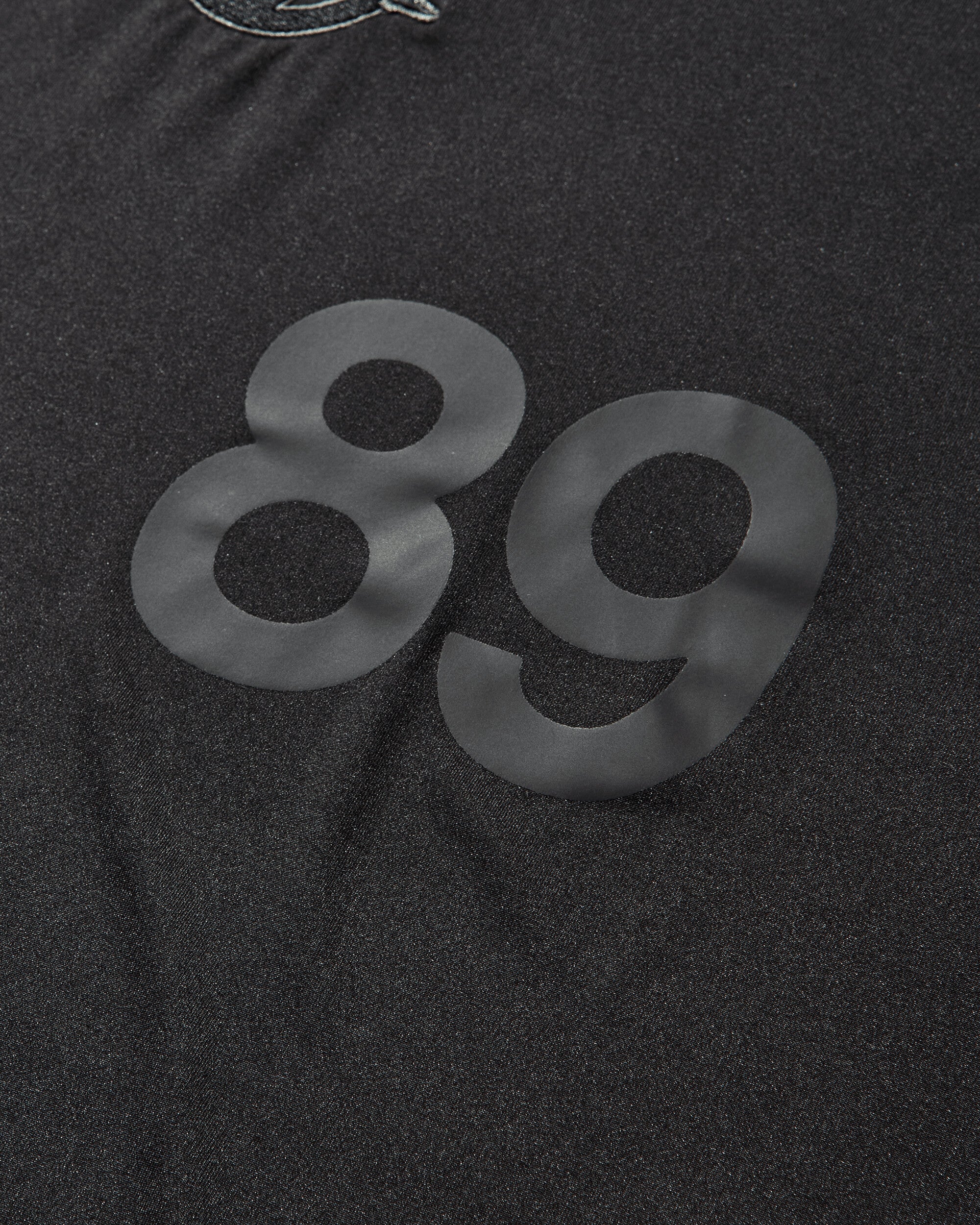 Kappa Kappa Kombat Footbal Jersey x Slam Jam SS Black T-Shirts Shortsleeve 382L2DW A00