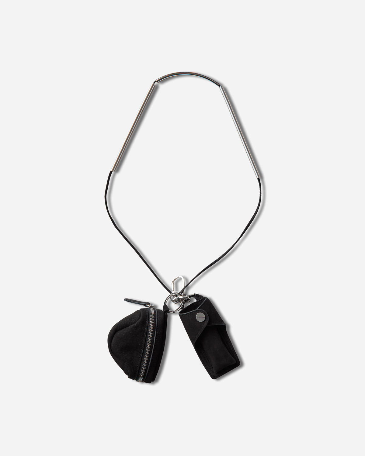 Kiko Kostadinov Prion Multipurpose Carrier Raven Black Small Accessories Keychains KKWAW26ACC01 105