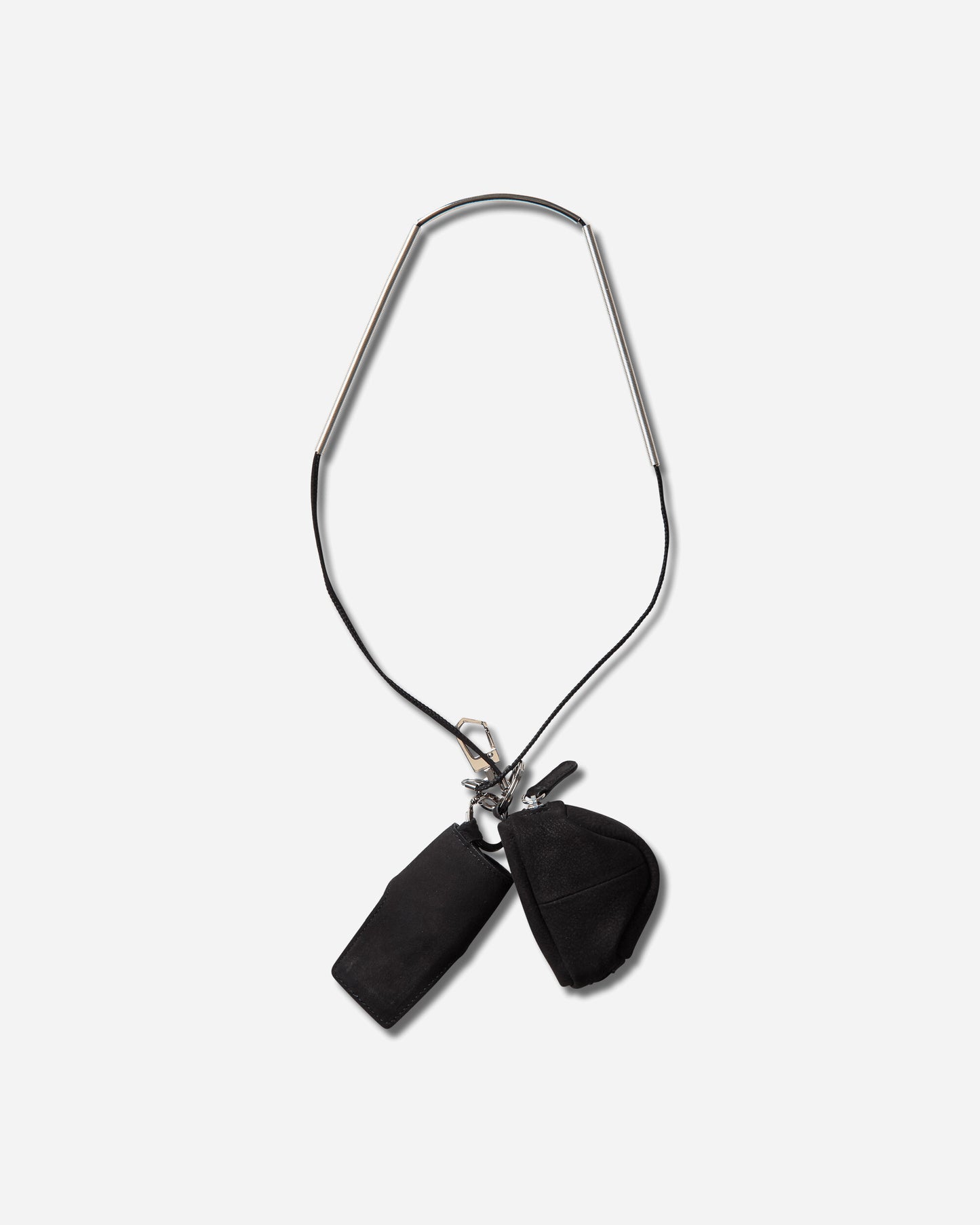 Kiko Kostadinov Prion Multipurpose Carrier Raven Black Small Accessories Keychains KKWAW26ACC01 105