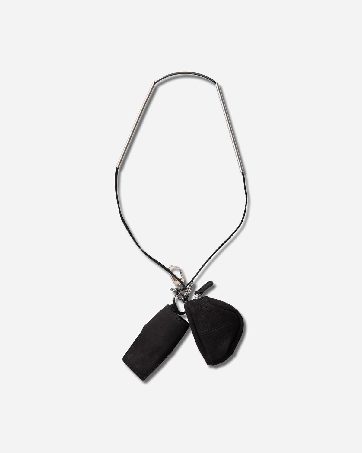Kiko Kostadinov Prion Multipurpose Carrier Raven Black Small Accessories Keychains KKWAW26ACC01 105
