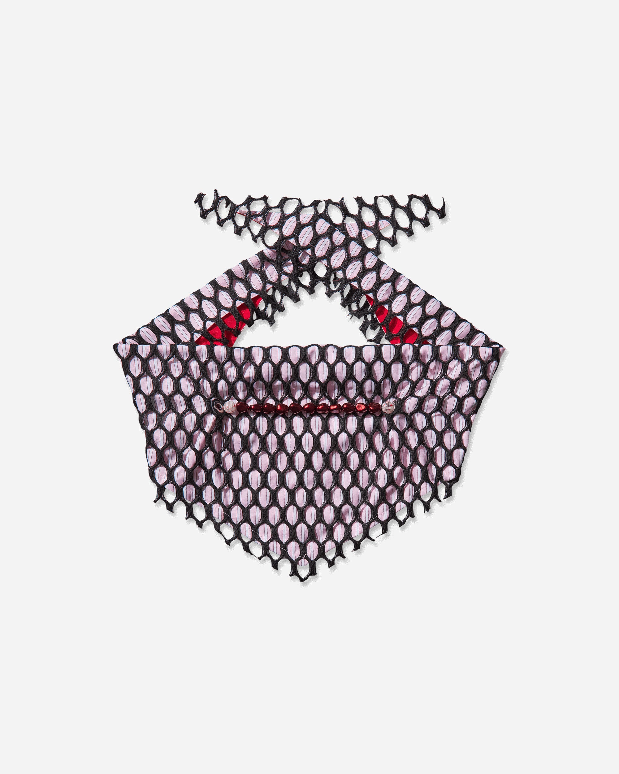 Kiko Kostadinov Wmns Armantrout Pearl Necklace Pink Stripe/Red Pearl Jewellery Necklaces KKWAW25NL01 155