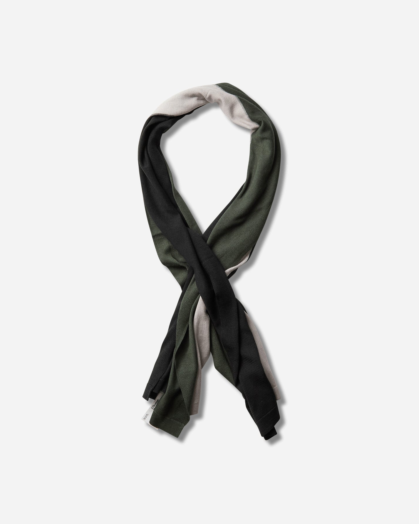 Kiko Kostadinov Sigo Knit Scarf Black Gloves and Scarves Scarves and Warmneck KKAW26KN06 103