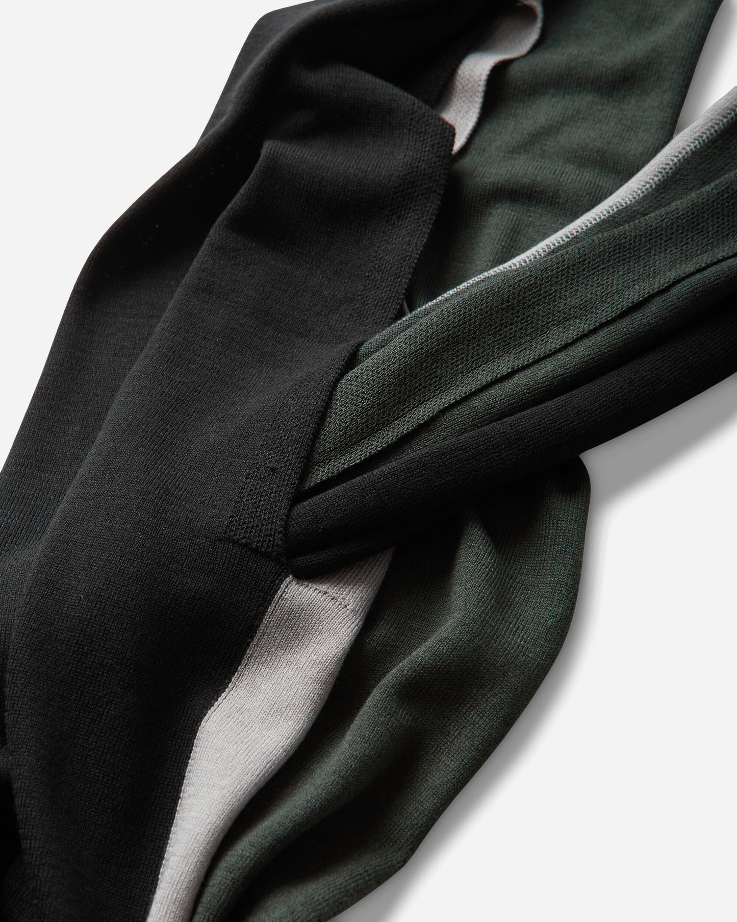 Kiko Kostadinov Sigo Knit Scarf Black Gloves and Scarves Scarves and Warmneck KKAW26KN06 103