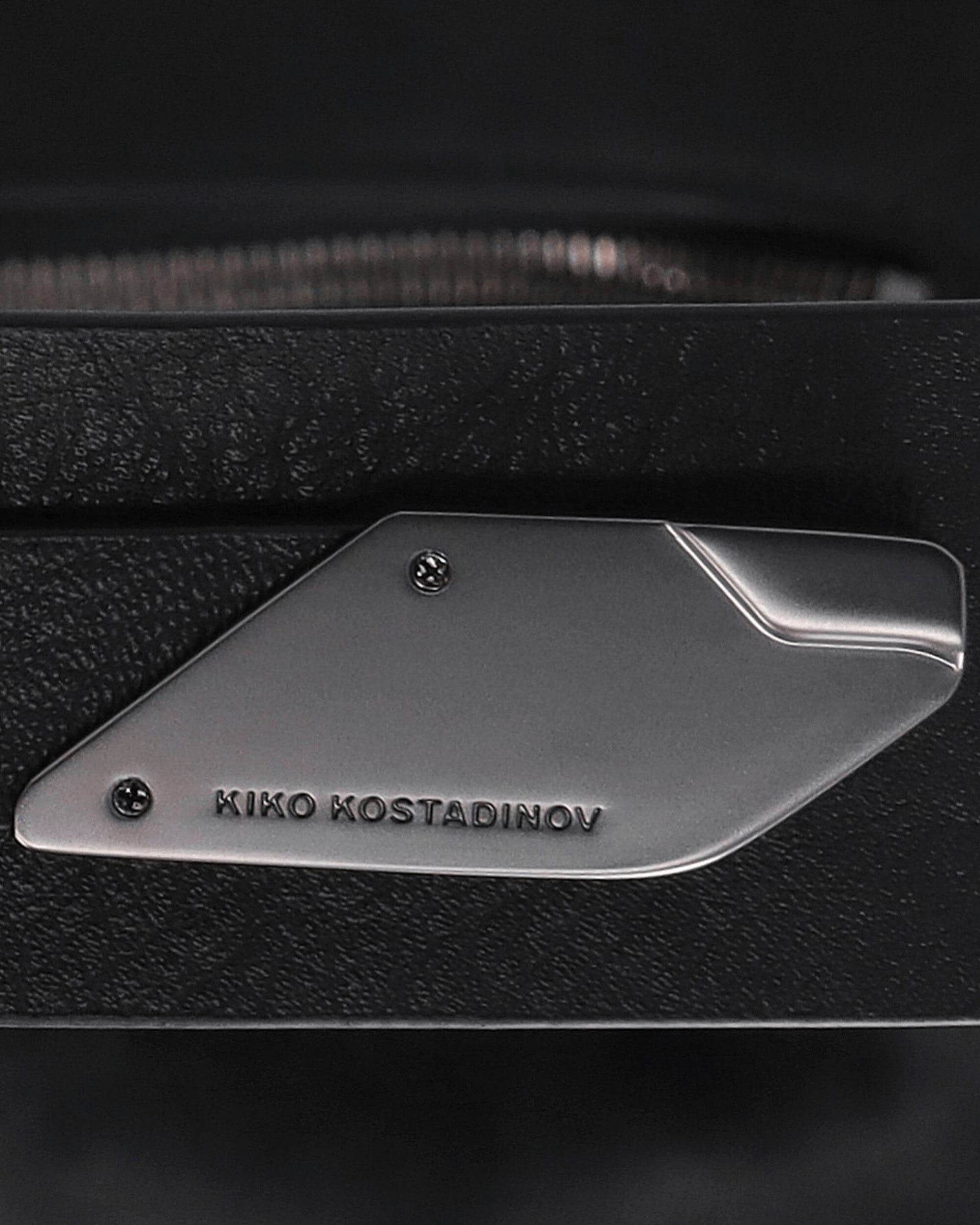 Kiko Kostadinov Moravia Bag Black Obsidian/Pitch Black Bags and Backpacks Shoulder Bags KKAW25BG03 145