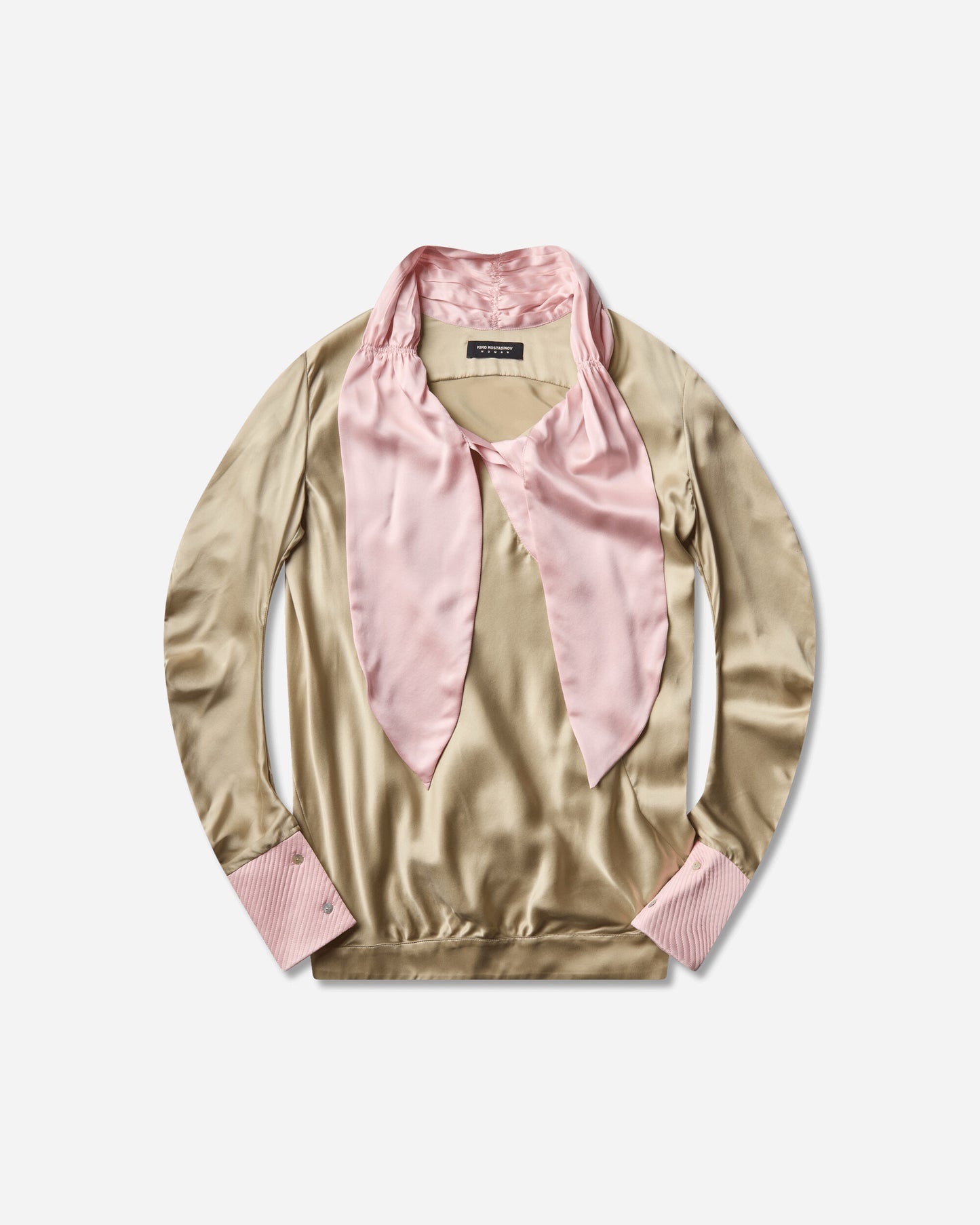 Kiko Kostadinov Wmns Evelyn Blouse Pebble Shirts Blouses KKWAW26SH01 46
