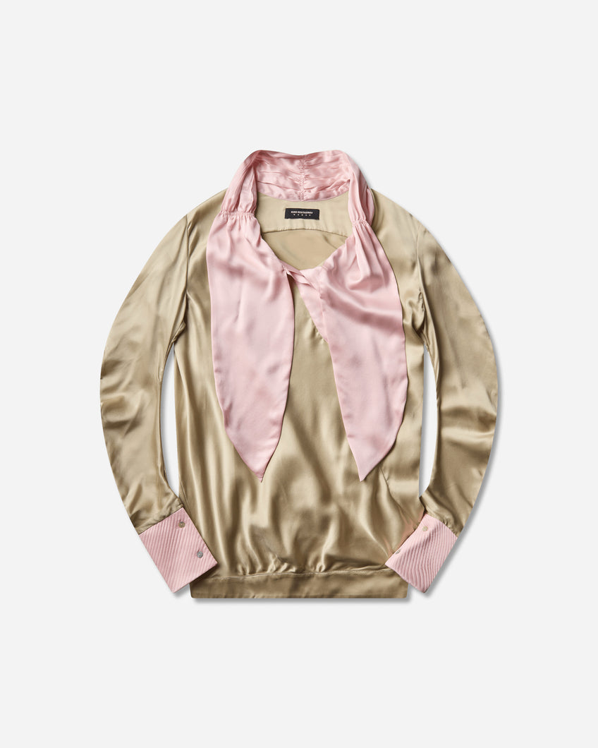 Kiko Kostadinov Wmns Evelyn Blouse Pebble Shirts Blouses KKWAW26SH01 46