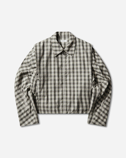 Kiko Kostadinov Irimias K-Dart Bomber Oyster Check Coats and Jackets Bomber Jackets KKAW25J07 168