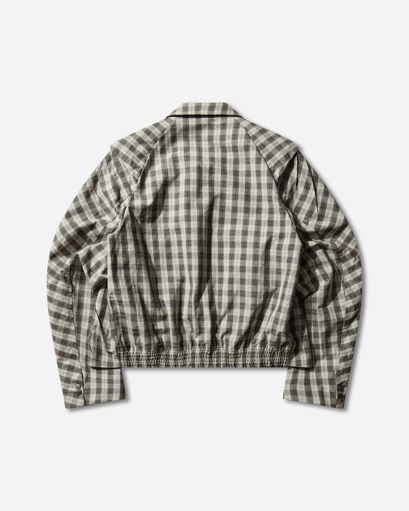 Kiko Kostadinov Irimias K-Dart Bomber Oyster Check Coats and Jackets Bomber Jackets KKAW25J07 168