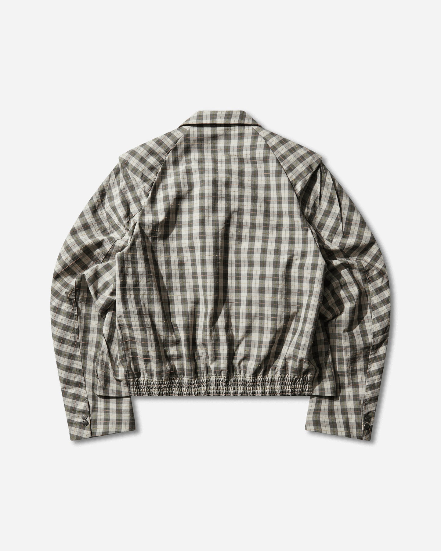 Kiko Kostadinov Irimias K-Dart Bomber Oyster Check Coats and Jackets Bomber Jackets KKAW25J07 168