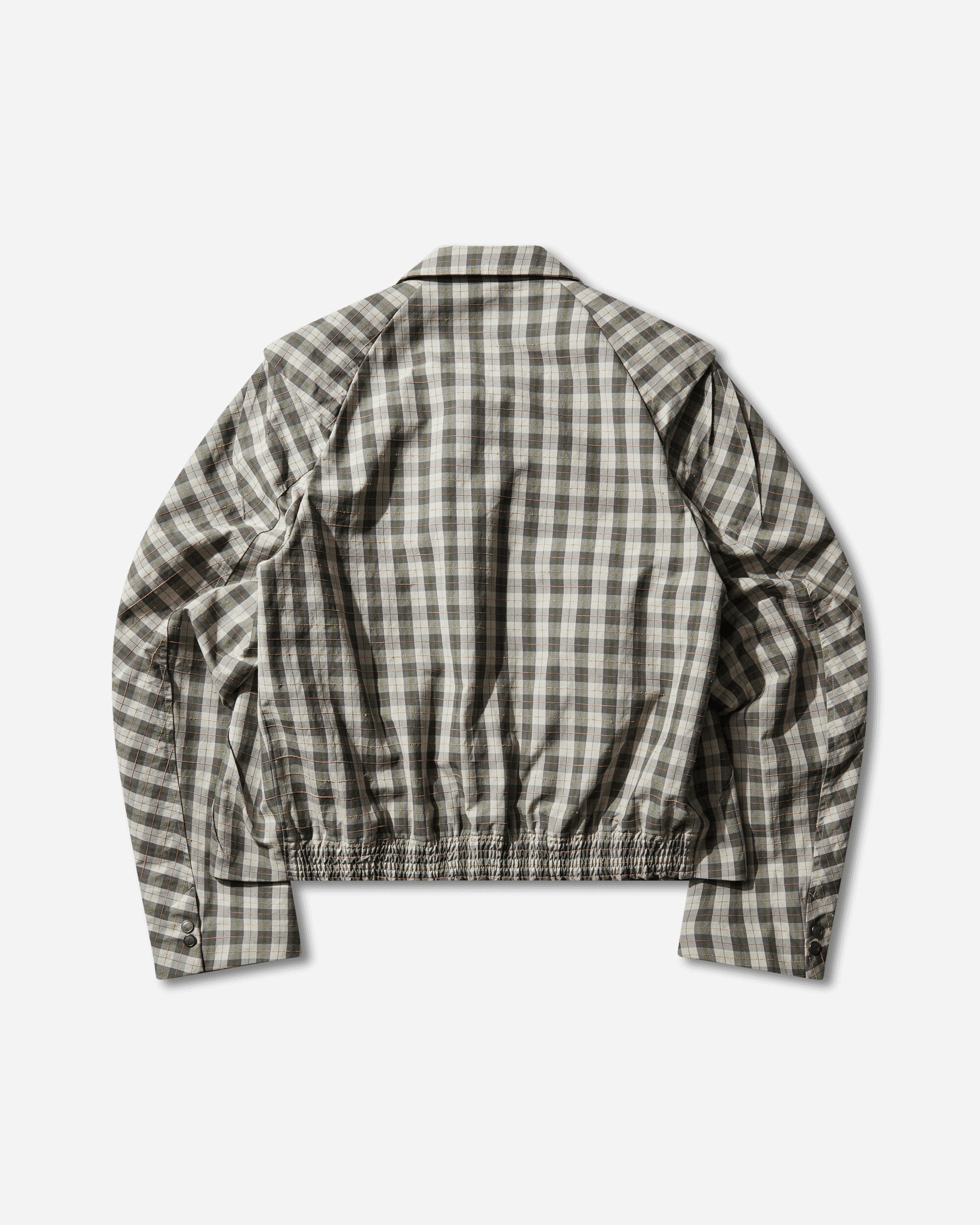 Kiko Kostadinov Irimias K-Dart Bomber Oyster Check Coats and Jackets Bomber Jackets KKAW25J07 168