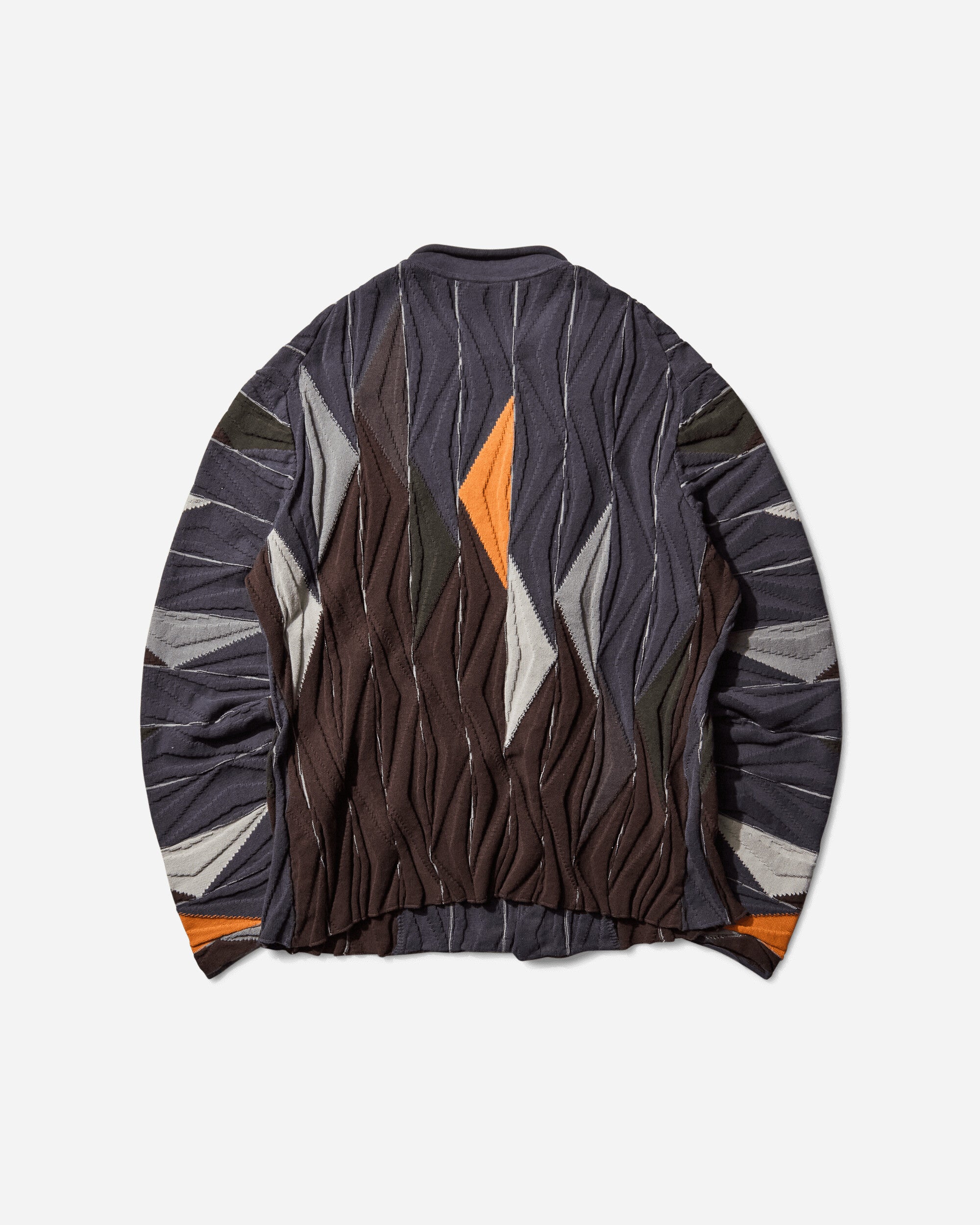 Kiko Kostadinov Raday Knitted Jacket Brown Multicolor Knitwears Cardigans KKAW25KN05 102