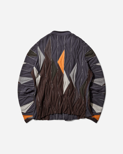 Kiko Kostadinov Raday Knitted Jacket Brown Multicolor Knitwears Cardigans KKAW25KN05 102